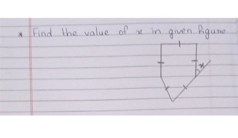 Find the value of x in given figure.. Help meeee ​-example-1