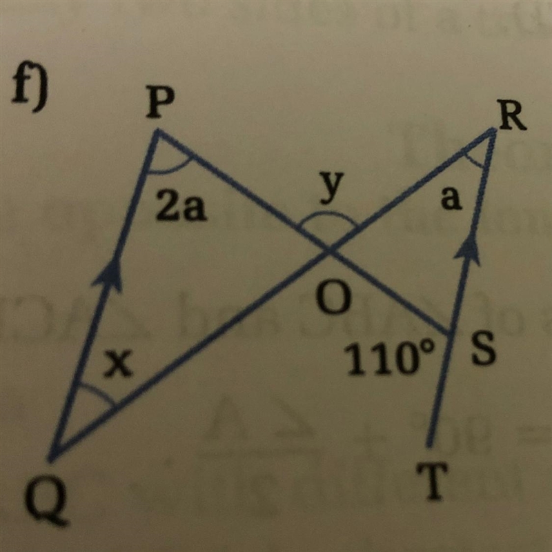 Find unknown sizes of angles-example-1