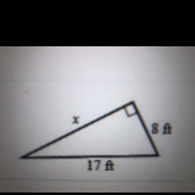 Find x in each triangle-example-1