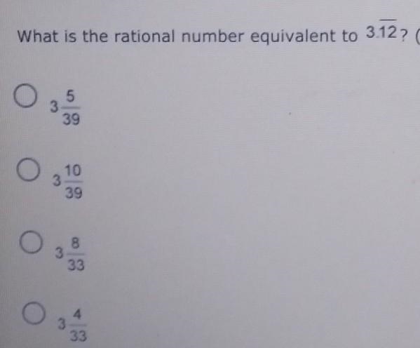 What is the rational number equivalent to 3.12​-example-1