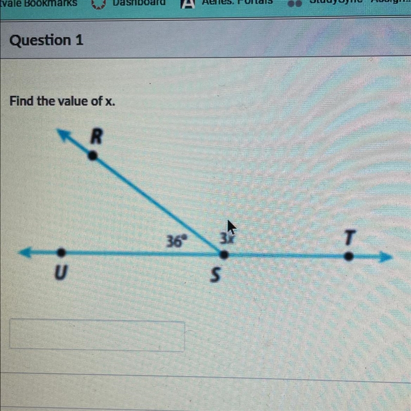 Find the value of x.-example-1