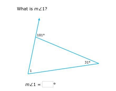 Below. What is m∠1? m∠1 =-example-1