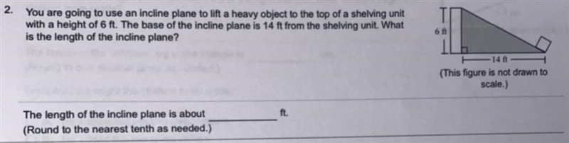 Please help me!! 8th grade math, Pythagorean Theorem-example-1