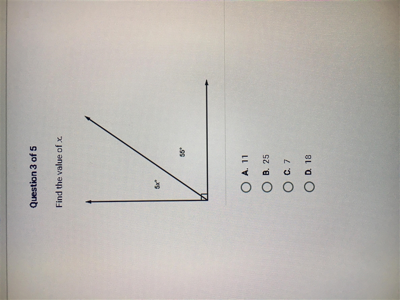 Find the value of x PIC IS BELOW-example-1