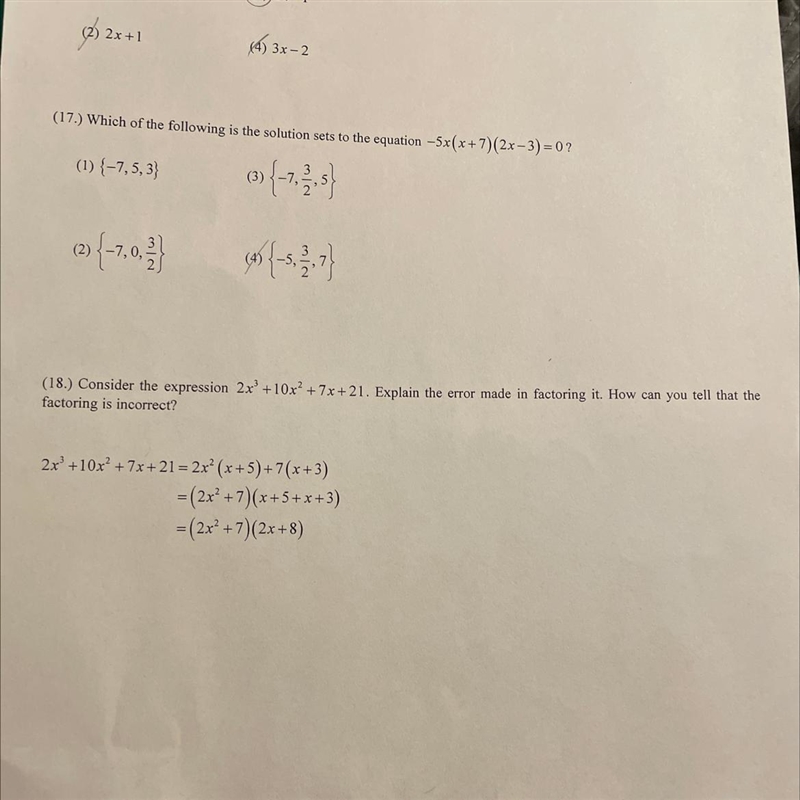 How do u solve the top one? And what do I write for the bottom one?-example-1