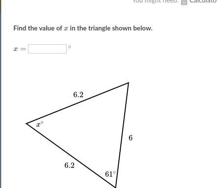 Find Angles in isosceles triangles-example-1