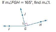 A ) 90 B ) 165 C ) 270 D ) 75-example-1