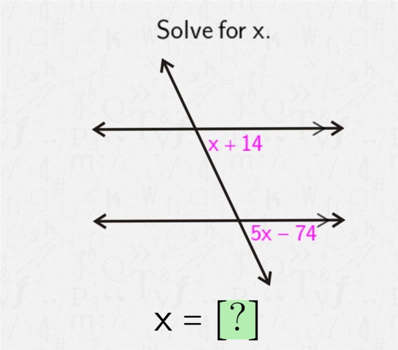 Solve for x, worth 10 points-example-1