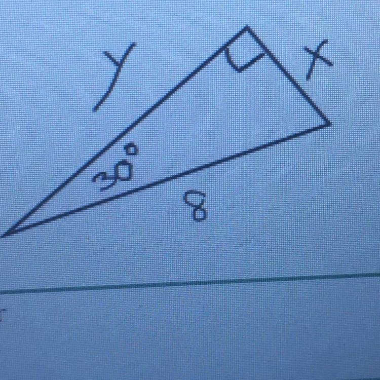 1) Find the missing side. Give your answer in simplest radical form.-example-1