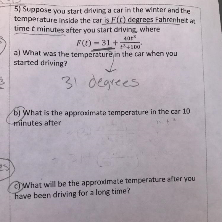 How do you do 5a) and 5b)????? Please help!!!!-example-1