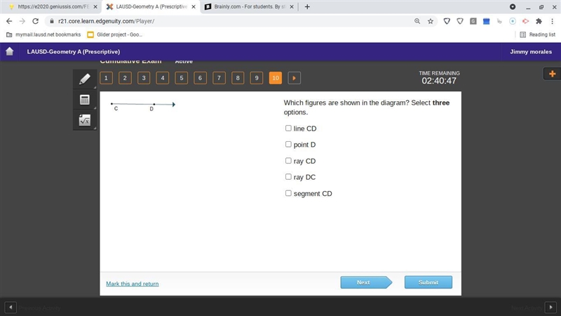 Which figures are shown in the diagram? Select three options.-example-1