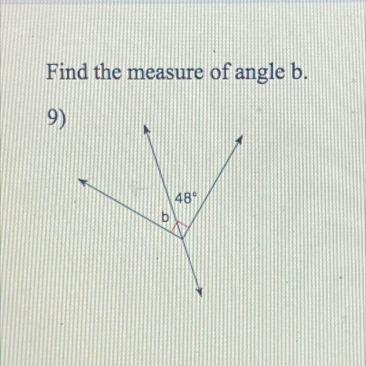 Find the measure of angle b. no fake answers.-example-1