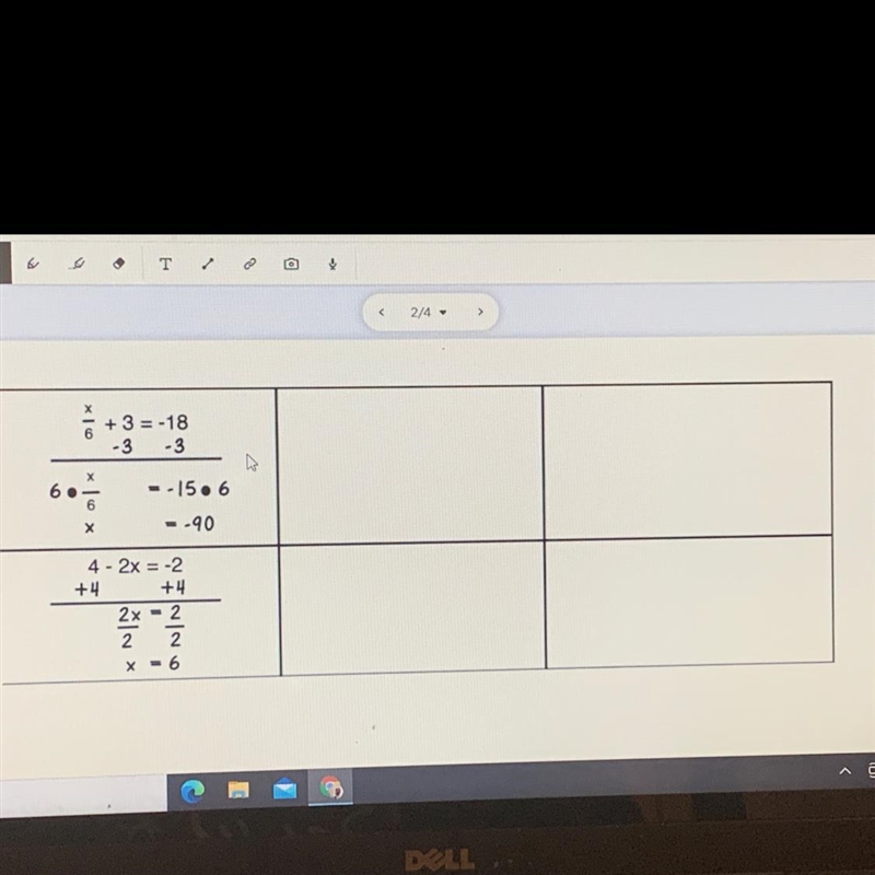 U are suppose to find out what they did wrong in the first box. Then in the secon-example-1