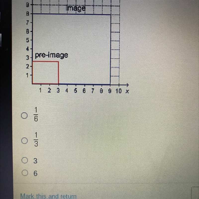 What is the scale factor in the dilation?-example-1