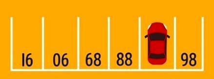 What number is the car parked on?-example-1