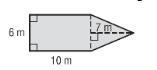 This image is made of a rectangle and a triangle. Find its area in square meters.-example-1