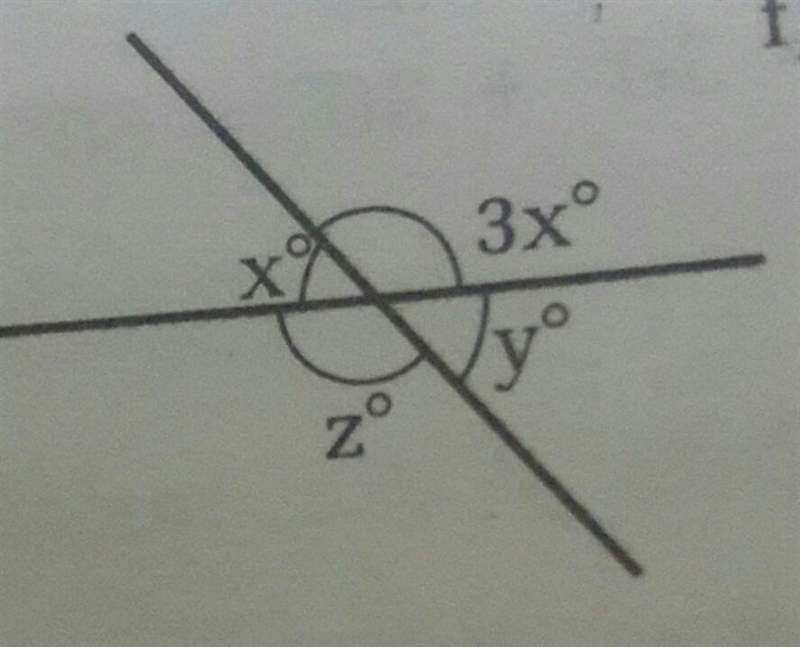 Find the unknown sizes of angles:​-example-1