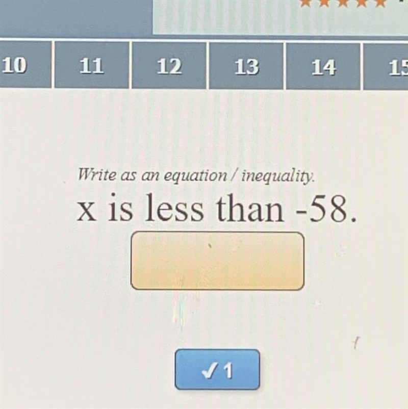 X is less than -58 Please answer correct If you don’t know then don’t answer-example-1