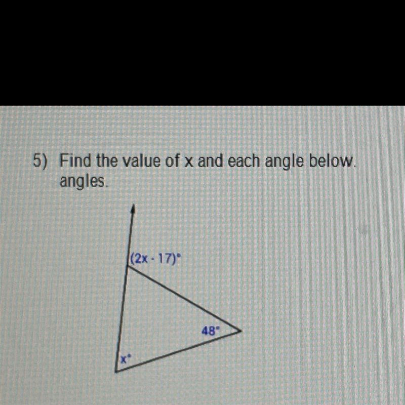 How do I find x lol, pls help-example-1