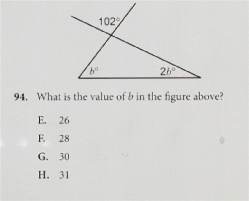 None of the multiple choice add up to 102 degrees any help? ​-example-1