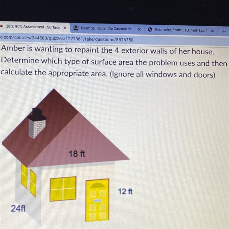 Is it Surface area or Lateral and then solve it-example-1