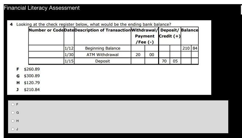 What would be the ending bank balance?-example-1