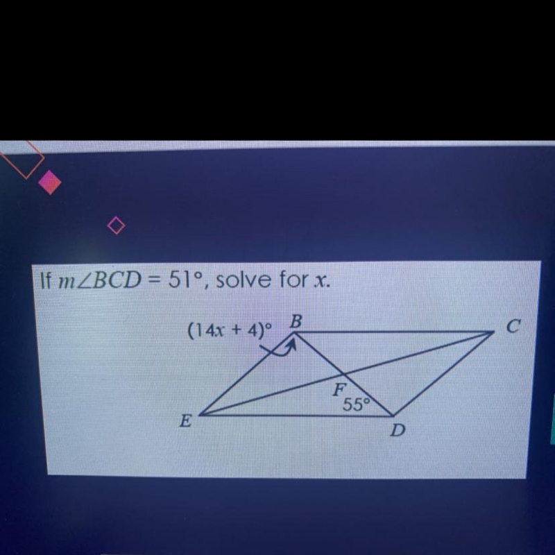 Geometry, parallelograms-example-1