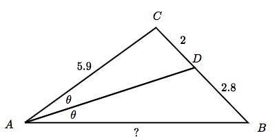 HELPP! You will get 15 points! AD is an angle bisector of-example-1