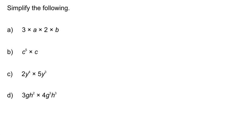 HELP ME ASAP!!!!!!!! Simplify these equations-example-1