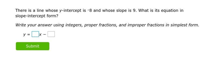 PLEASE HELP ME FAST I NEED TO FINISH THIS!! ( It's about linear equation from a slope-example-1