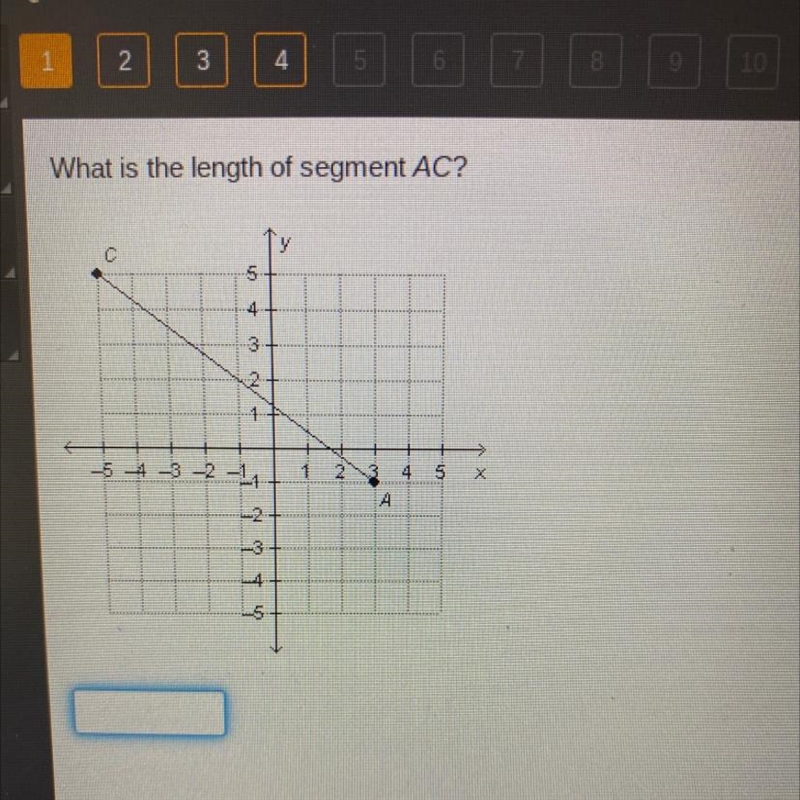 NEED ASAP PLEASE HURRY What is the length of segment AC?-example-1