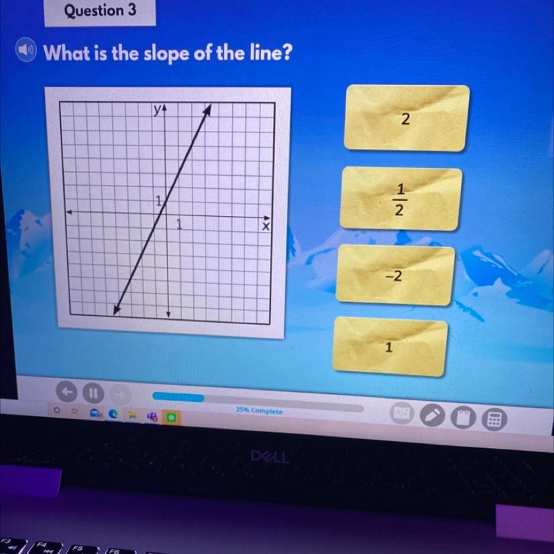 What is the slope of the line?-example-1