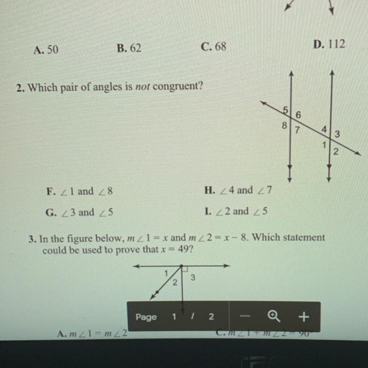 I need help with #2 help if u can-example-1