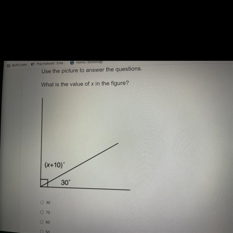 What is the value of x in the figure?-example-1