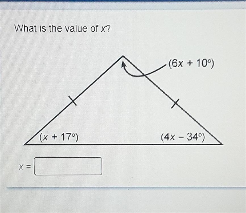 What is the value of x? ​-example-1