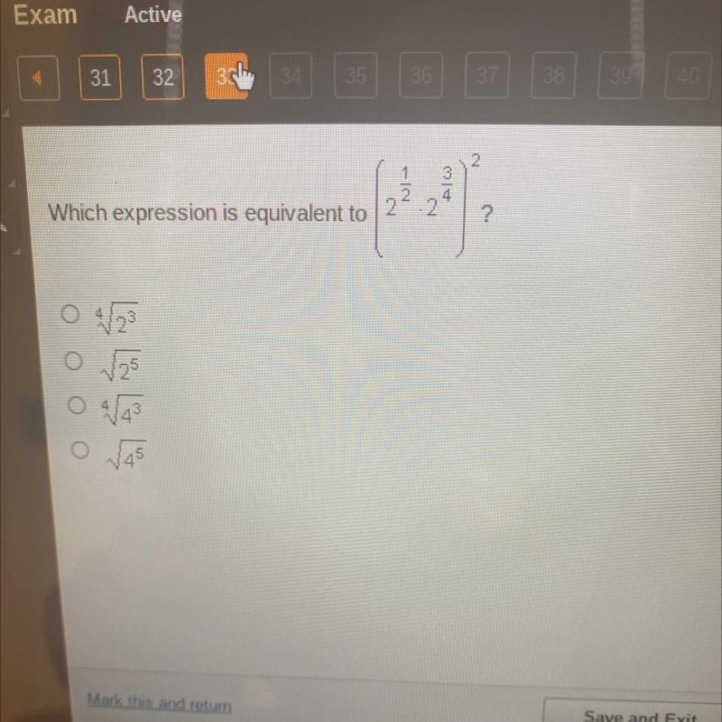 2 Which expression is equivalent to-example-1