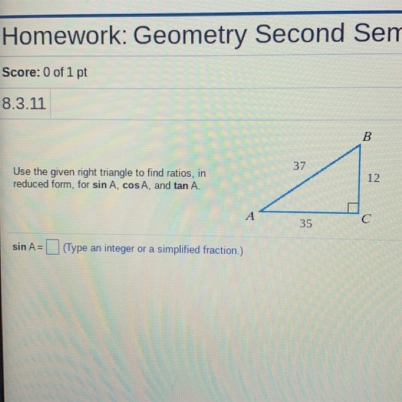 Need cos A and tan A asap please-example-1