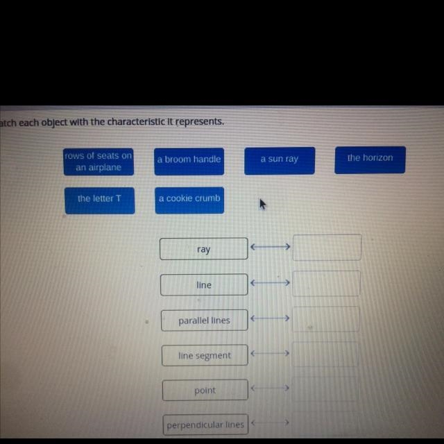 Match each object which the characteristics.-example-1