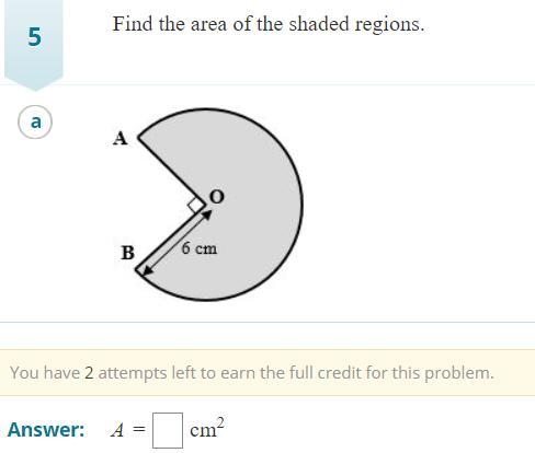 Find the area of the shaded regions.-example-1