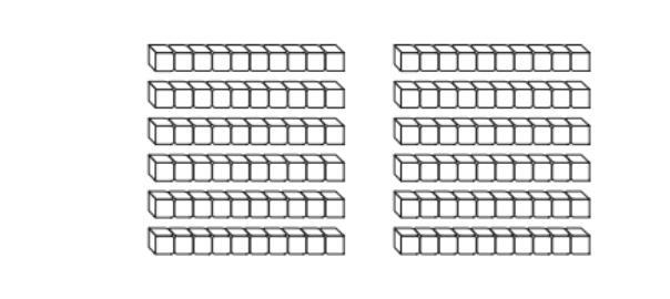 What multiplication fact do the blocks model-example-1