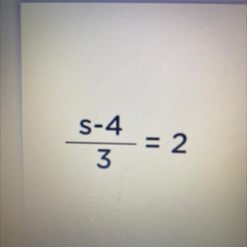 I need help! I need help with this “Two step equation”-example-1