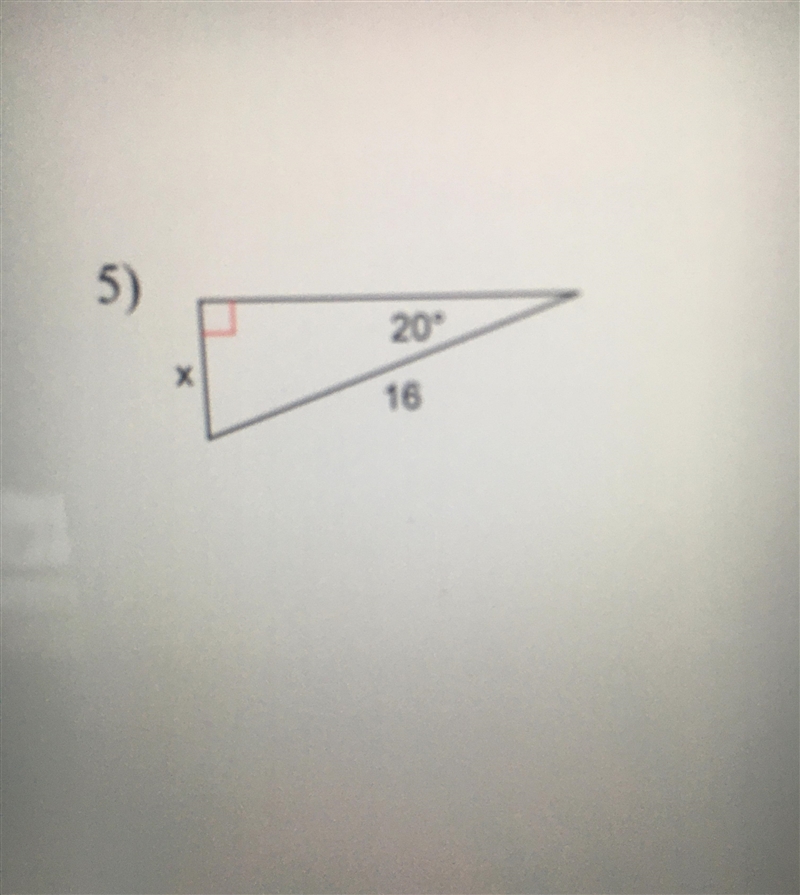 Find the missing side. Need help please. Need to know how to get the answer.-example-1