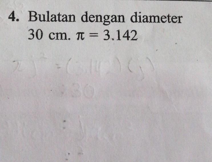 Circle with diameter 30cm.π=3.142​-example-1