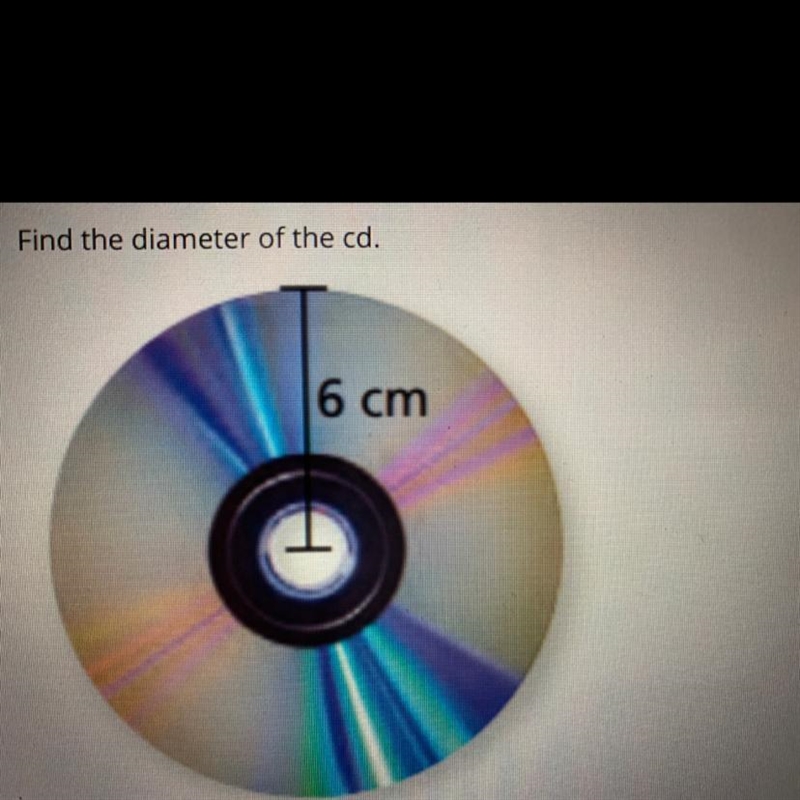 Find the diameter of the cd-example-1