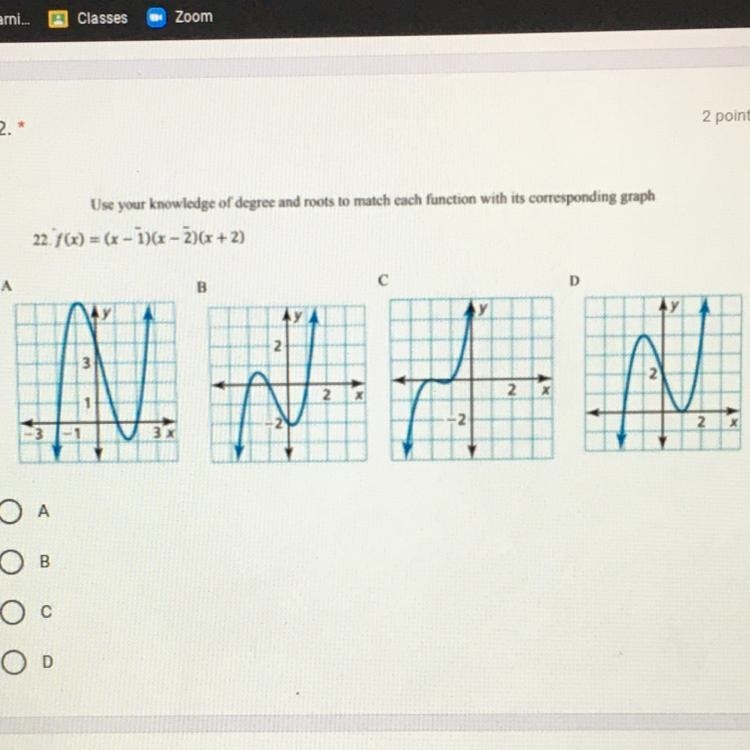 Match the function with its corresponding graph-example-1