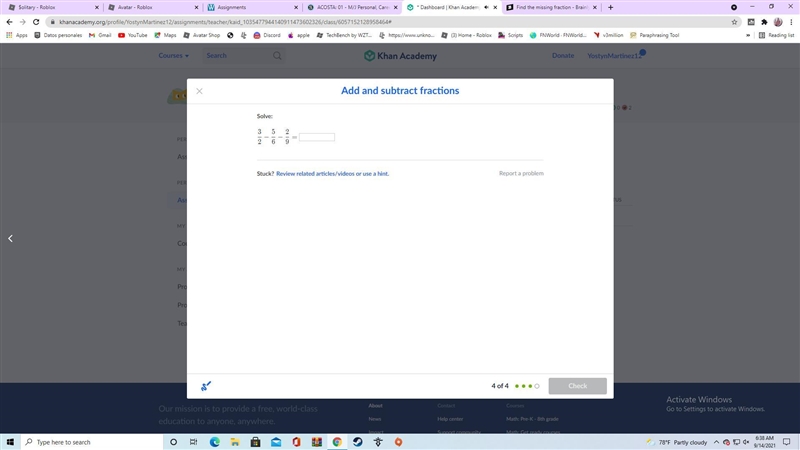 Find the missing fraction-example-1