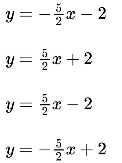 What is the equation of the line graphed below?-example-1