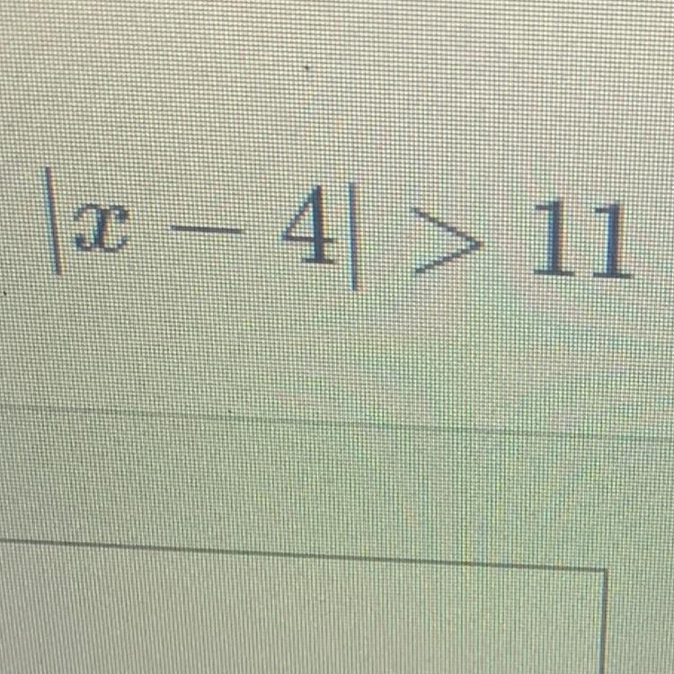 Solve the following inequality algebraically-example-1