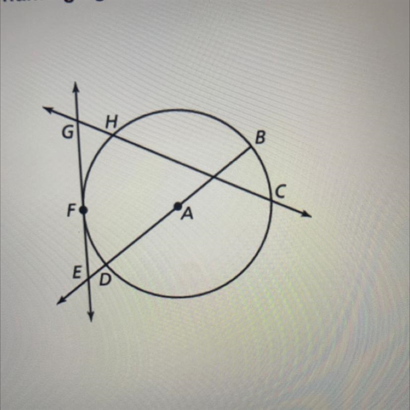 Name A tangent please, due in an hour-example-1