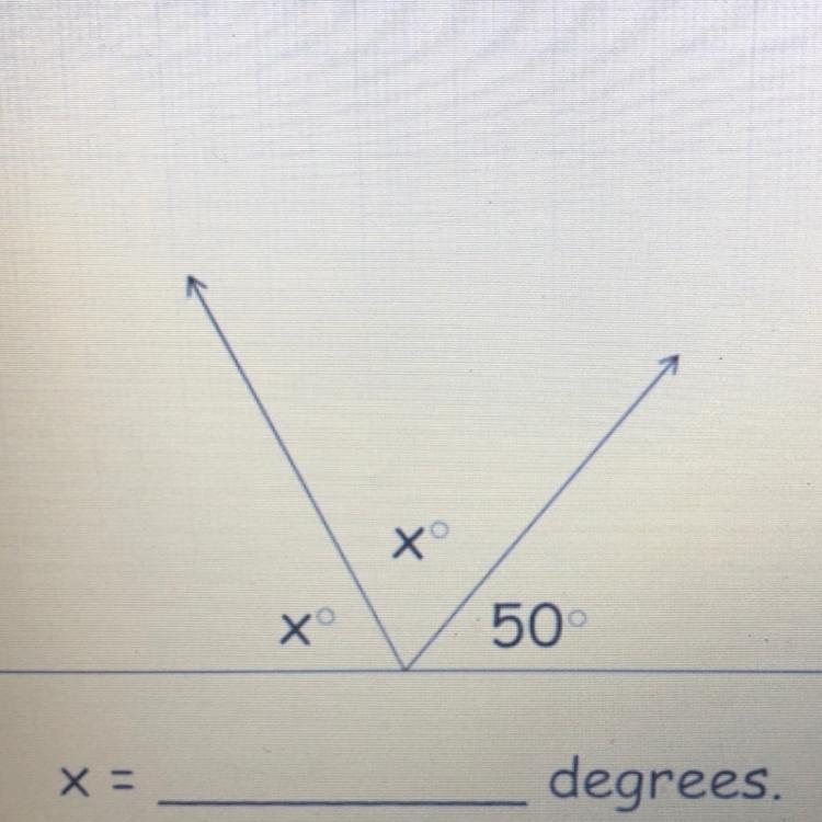 Pls help I tried basic answers like 50+50+80 =180 but it’s wrong so pls help-example-1